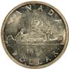 Image 2 : Canada Silver Dollar 1938 Uncirculated