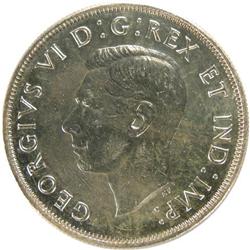 Canada Silver Dollar 1945 Uncirculated