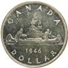 Image 2 : Canada Silver Dollar 1946 ICCS MS-63