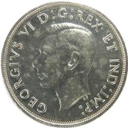 1947 Maple Leaf, Single HP, ICCS AU-55