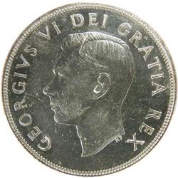 Canada Silver Dollar 1948 PCGS MS-60