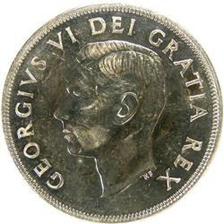 Canada Silver Dollar 1948 Uncirculated