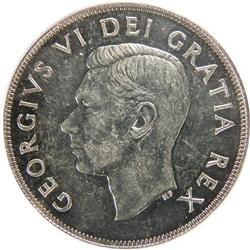 Canada Silver Dollar 1948 PCGS AU-58