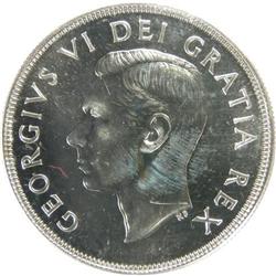 Canada Silver Dollar 1949 ICCS-MS-65