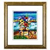 Image 1 : Shlomo Alter, Framed Limited Edition Serigraph, Numbered 57/495 and Hand Signed with Letter of Authe