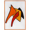 Image 2 : Alexander Calder- Lithograph "DLM141 - Lune jaune et porc qui pique"
