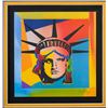 Image 2 : Peter Max- Original Lithograph "Liberty Head XVI (Mini)"