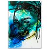 Image 1 : Hen Maman- Original Painting with Alcohol ink, acrylic, and epoxy rasin on Canvas "Adi"