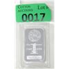 Image 1 : 1 Oz. .999+ Fine Silver Walking Liberty Bar