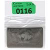 Image 1 : 1 Oz .999 Fine Titanium USA Mint Buffalo Bar