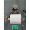 Image 1 : Resin Skeleton Toilet Paper Holder