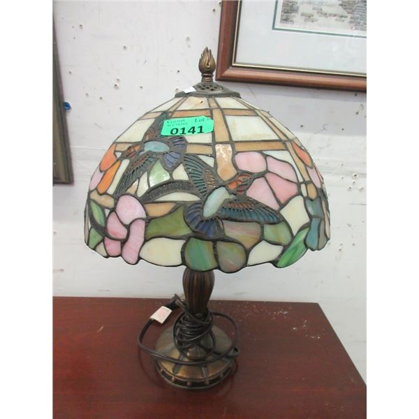 Tiffany Style Stained Glass 18  Lamp