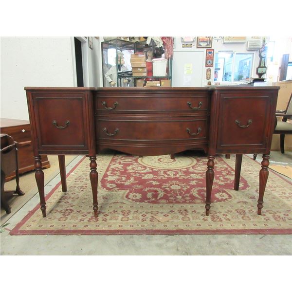 Vintage Mahogany Hepplewhite Style Sideboard