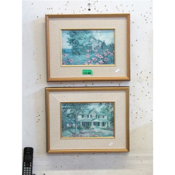 2 Wood Framed Keirstead Prints