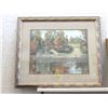 Image 1 : Large Framed European Print