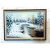 Image 1 : Brookman Oil on Canvas Winterscape