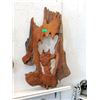 Image 1 : Carved Teak Root "Wolves" Wall Art