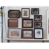 Image 1 : 10 Framed Western Themed Prints