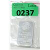 Image 1 : 1 Oz. Engelhard .999+ Silver Bar