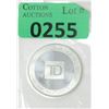 Image 1 : 1 Oz. TD Bank .999 Silver Investor Round