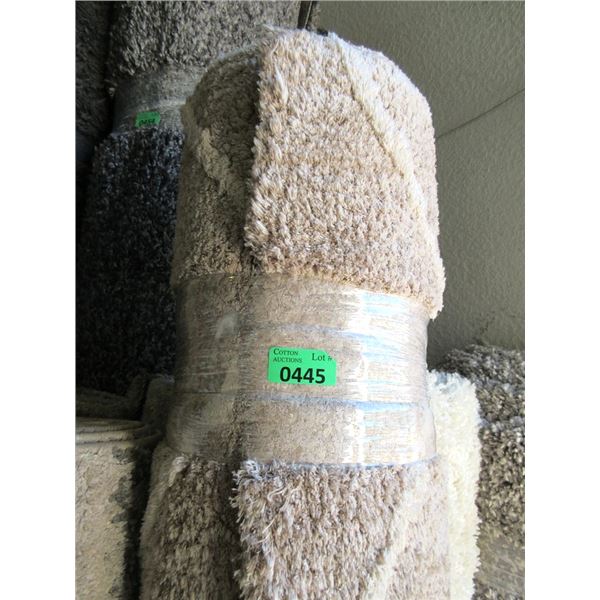 6' x 8' Beige Patterned Soft Step Area Carpet