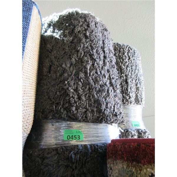 8' x 10' Charcoal Shag Area Carpet