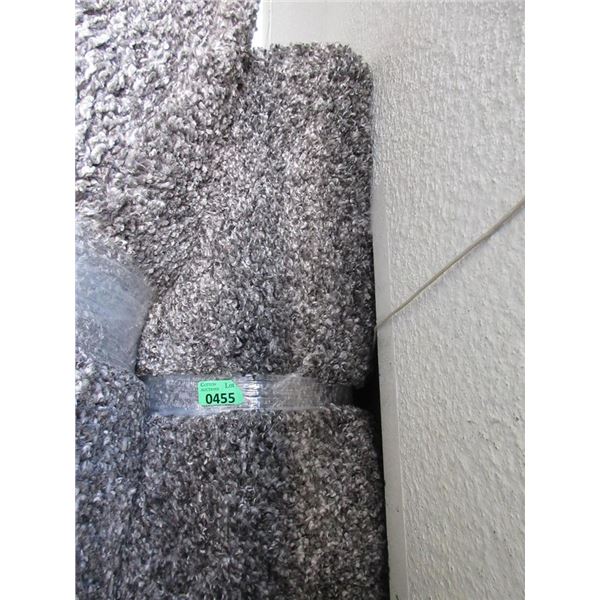 8' x 10'  Grey Speckled Shag Area Carpet