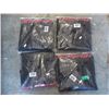 Image 1 : 4 New Hoodies with Snap-On Logo - Size Large