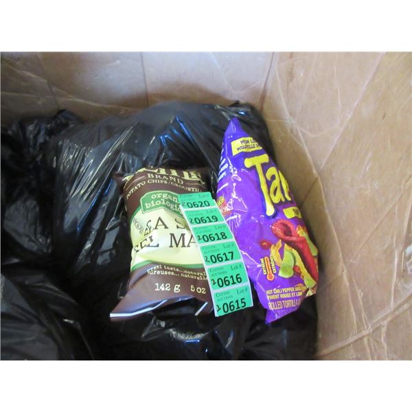 2 Large Bags of Takis and/or Sea Salt Chips