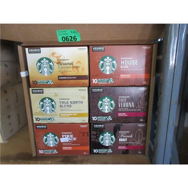 Starbuck K-Cup Variety Pack - 6 Different Coffees