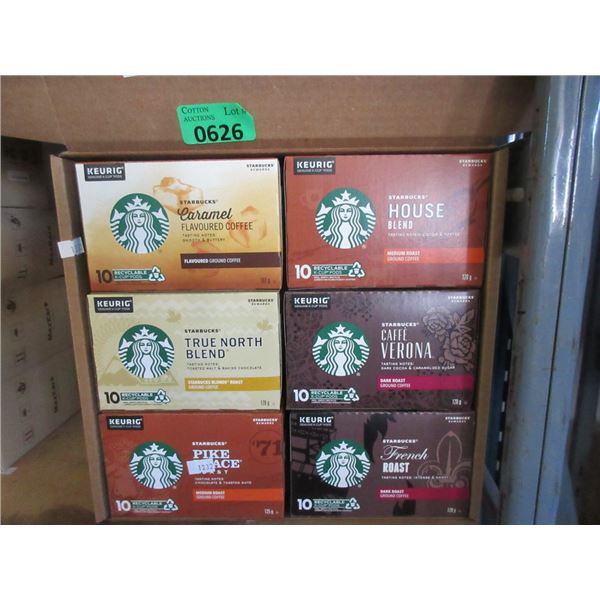 Starbuck K-Cup Variety Pack - 6 Different Coffees