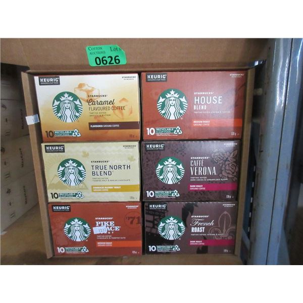 Starbuck K-Cup Variety Pack - 6 Different Coffees