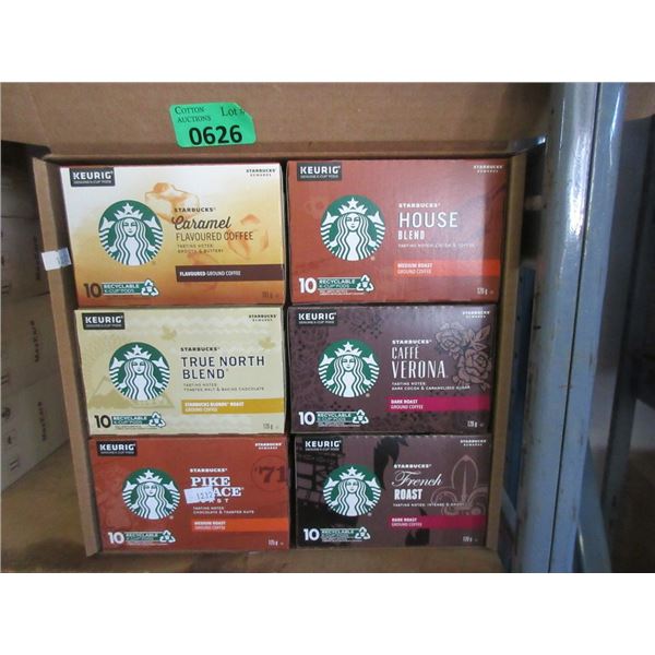 Starbuck K-Cup Variety Pack - 6 Different Coffees