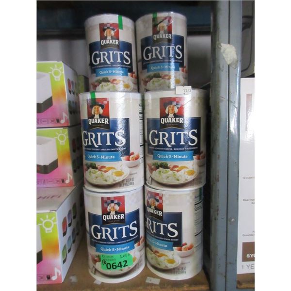 16 x 680 gram Quaker Quick Grits - BB: April/21