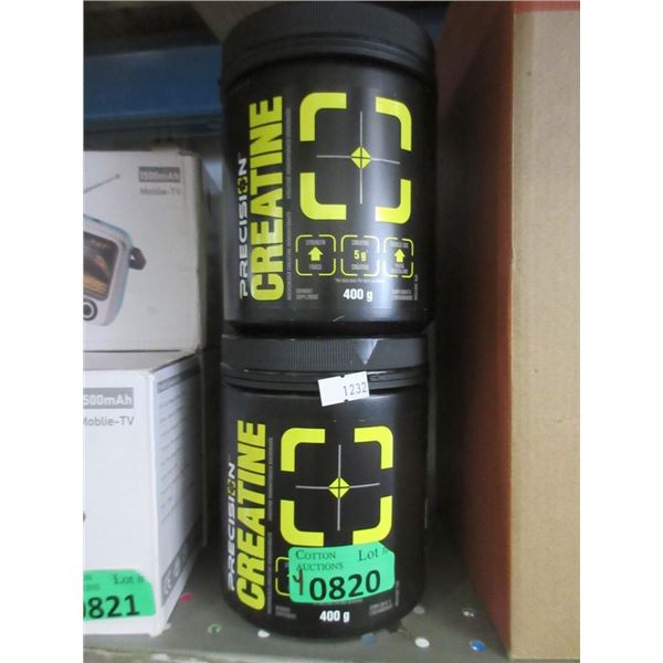 4 x 400 g Precision Creatine Workout Supplement