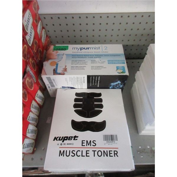 Handheld Steam Inhaler & EMS Muscle Toner