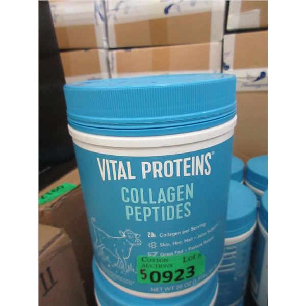 5 x 20 Oz. Tubs of Collagen Peptides BB: May/21