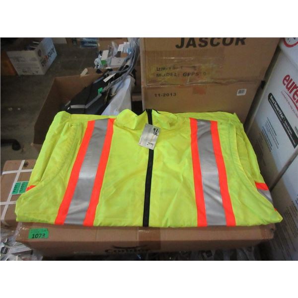 Case of 10 New CSA 2-in-1 Traffic Jackets - 3XL