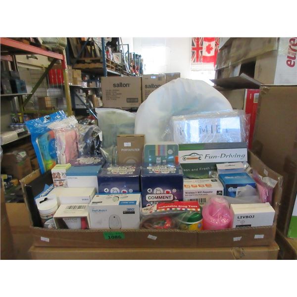 Box Lot of Amazon Overstock Goods