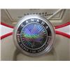 Image 2 : 2001 Canada Fine Silver Maple Leaf Hologram Coin