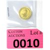 Image 1 : 1/10th Oz. .999 Fine Gold 2021 UK Mint Britannia Coin