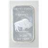 Image 2 : 1 Oz .999 Fine Silver First Nations/Buffalo Bar