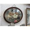 Image 1 : Vintage Mahogany Framed Wall Mirror