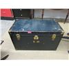 Image 1 : Vintage Brass Bound Storage Trunk