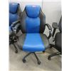 Image 1 : New Black and Blue Office Chair