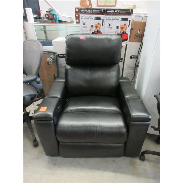 Black Rocking Power Recliner