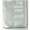 Image 3 : 1 Kilo Valcambi Suisse .999 Silver Bar