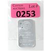 Image 1 : 1 Oz. Engelhard .999+ Silver Bar
