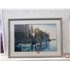 Image 1 : Large Framed Kiff Holland Sailboat Print