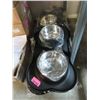 Image 1 : 8 New Stainless Steel Dog Bowl Sets with Mats